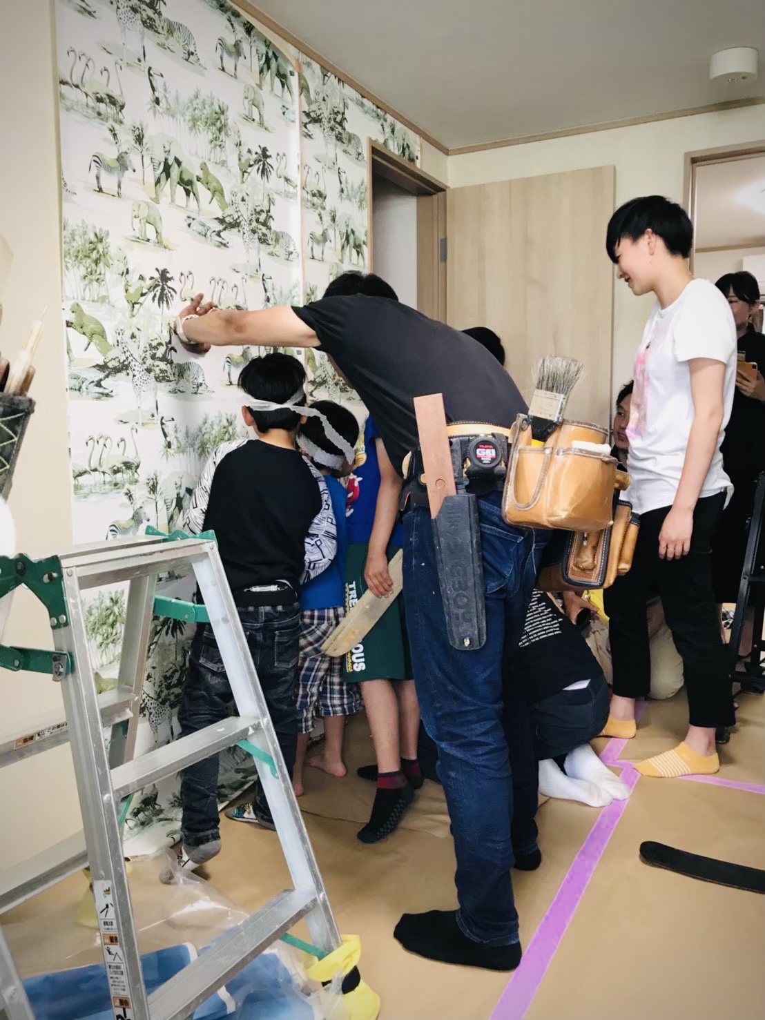 【このイベントは終了しました】 Let’s Smile プロジェクト2025 壁紙張り替えボランティア参加募集！